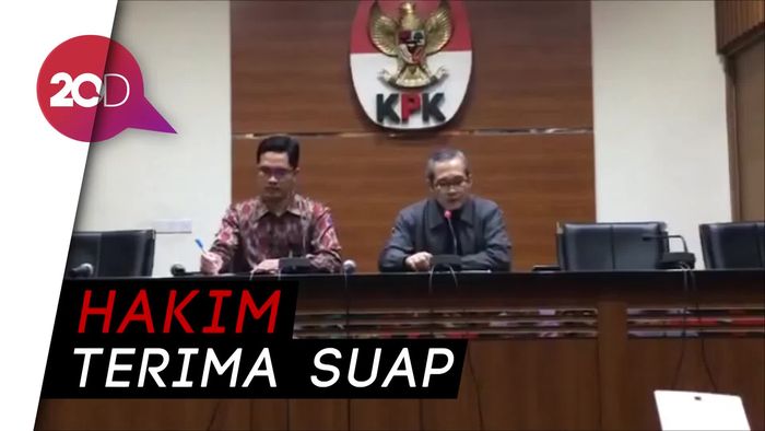 KPK Beberkan Dosa 2 Hakim yang Kena OTT Suap