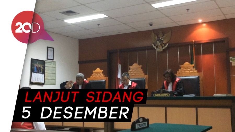 Eksepsi Reza Bukan Ditolak Hakim