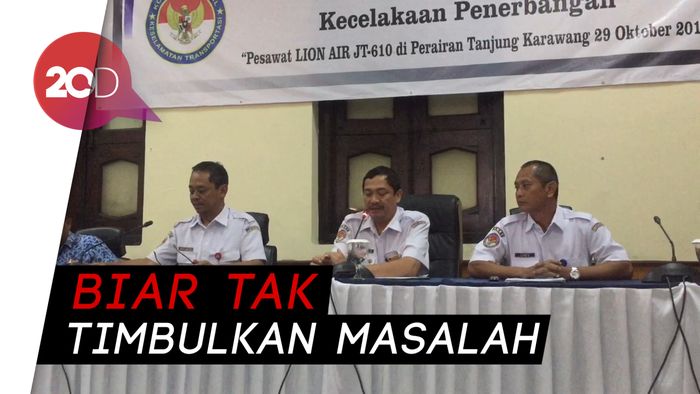 KNKT Klarifikasi Pernyataan Lion Air PK-LQP Tak Laik Terbang