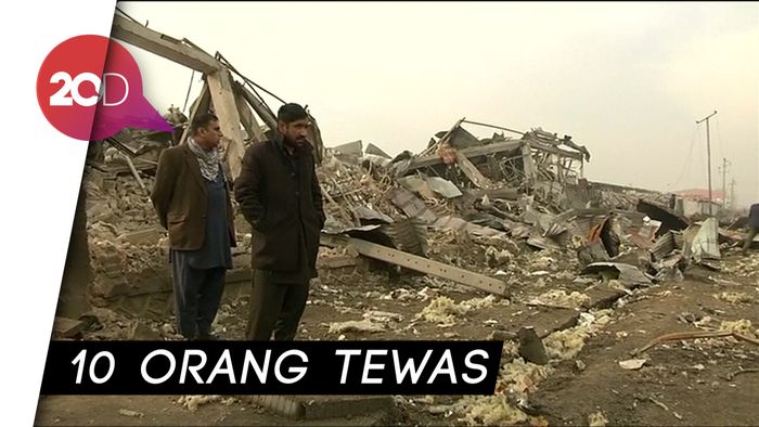 Perusahaan Inggris Hancur Lebur Dibom Taliban