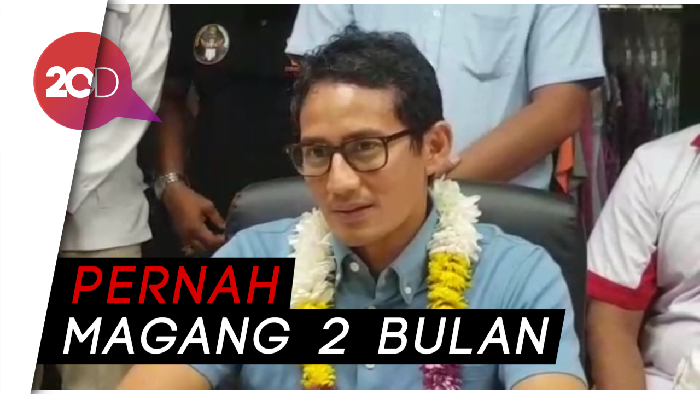 Sandiaga Nostalgia di Pabrik Garmen Sukabumi