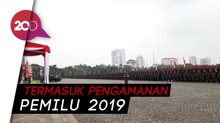 TNI-Polri Apel Kesiapan Pengamanan Natal & Tahun Baru