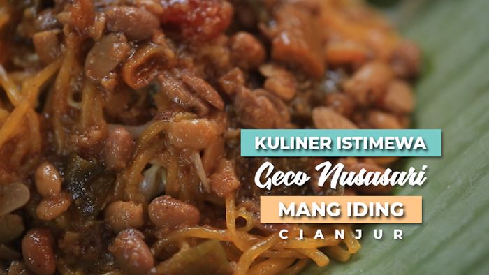 Kuliner Istimewa Geco Nusasari Mang Iding, Cianjur