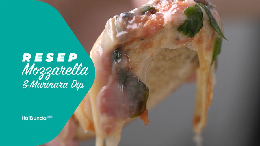Resep Mozzarella and Marinara Dip