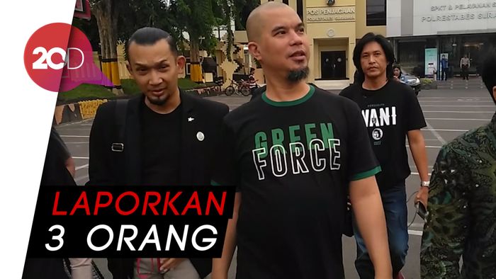 Ahmad Dhani Penuhi Panggilan Soal Persekusi di Polrestabes Surabaya