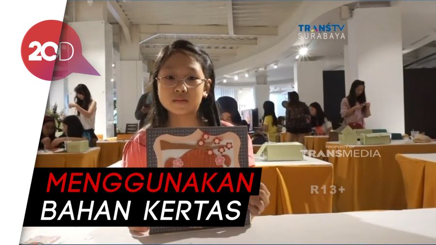 Serunya Membuat Boneka Kokeshi Jepang di Surabaya