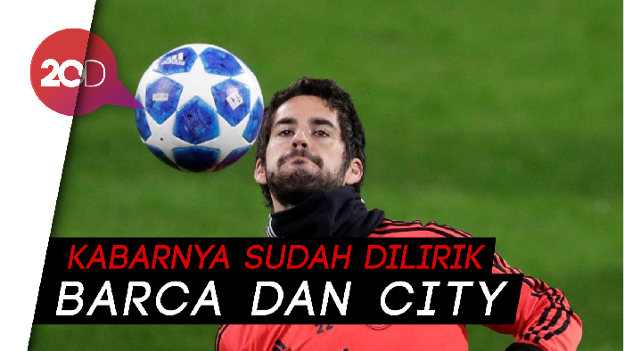 Tersingkir dari Madrid, Isco Mau ke Barca atau City?