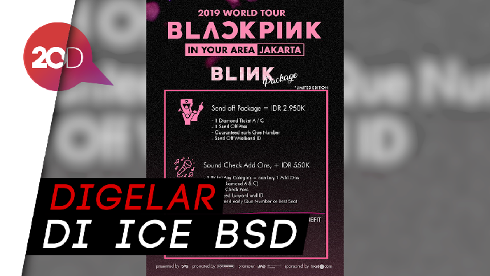 Blinks! Ini Harga Tiket Konser BLACKPINK di Indonesia