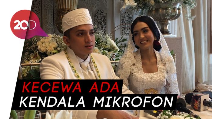 Grogi Saat Ijab Kabul, Ge Pamungkas Salahkan Mikrofon