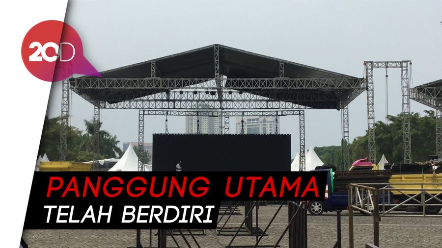 Monas Jelang Reuni Akbar 212