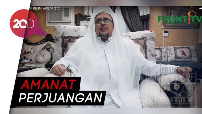 Di Reuni 212, Habib Rizieq Tegaskan 2019 Ganti Presiden