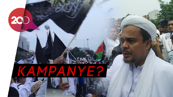 Habib Rizieq Haramkan Pilih Capres-Caleg Partai Penista Agama