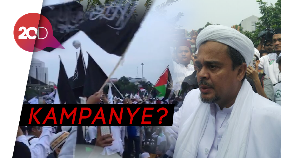 Habib Rizieq Haramkan Pilih Capres-Caleg Partai Penista Agama