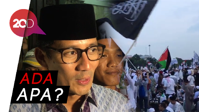 Ini Alasan Sandi Tak Muncul di Reuni 212