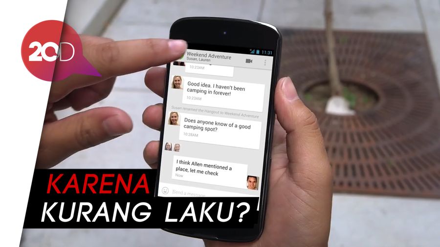 Google Hangouts akan Pensiun 2020?