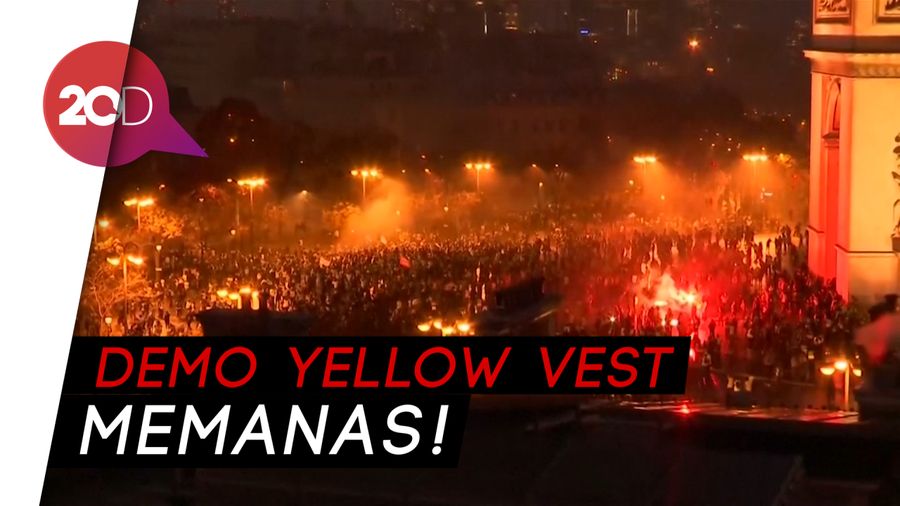 Saat Paris Membara Bak Medan Perang 