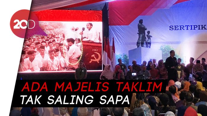 Keprihatinan Jokowi Terhadap Permusuhan Jelang Pilpres 