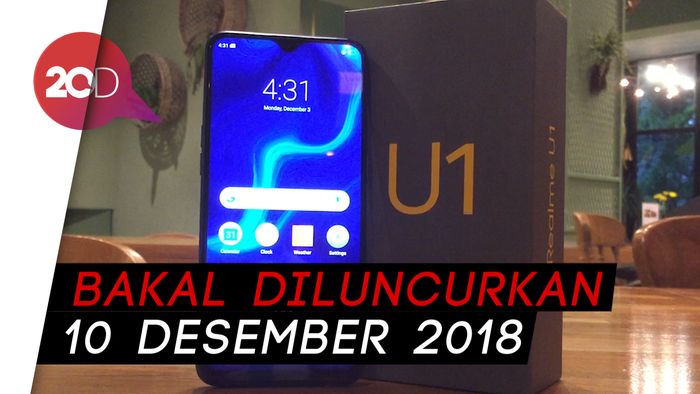 Menyasar Milenial yang Doyan Selfie, Begini Penampakan Realme U1