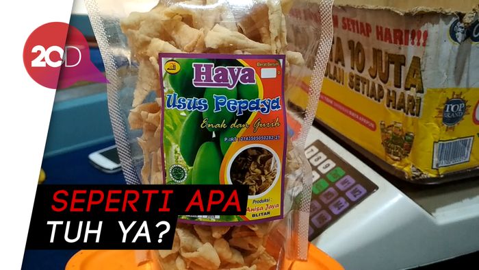 Suka Makan Snack? Cobain Deh Keripik Usus Pepaya