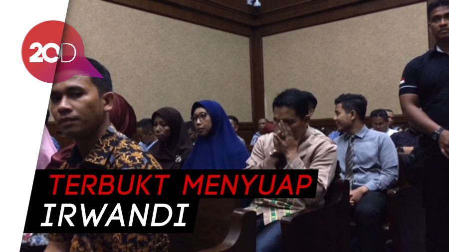 Tok! 3 Tahun Bui untuk Koruptor Bupati Bener Meriah  