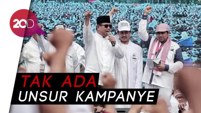 Prabowo Hadir di Reuni 212, Parpol Pendukung Membela