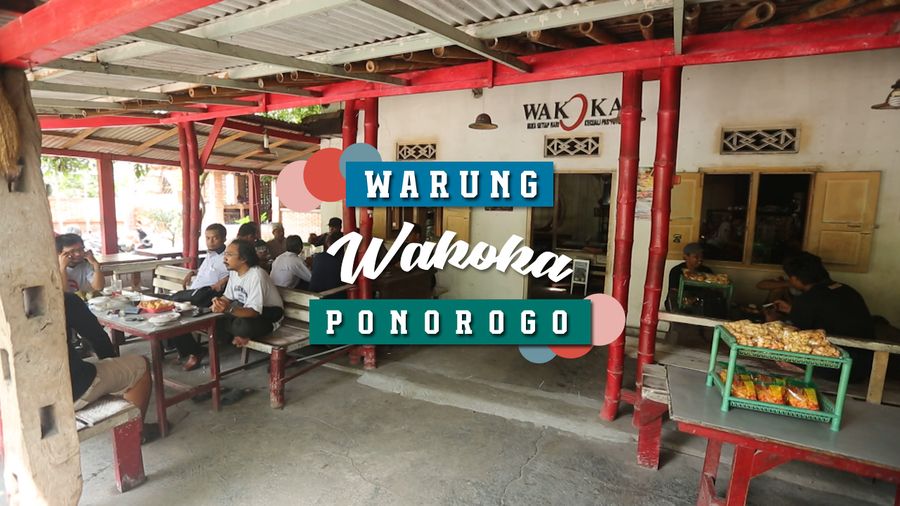 Sarapan di Warung Wakoka, Ponorogo