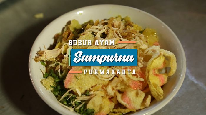 Sarapan Bubur Ayam Sampurna, Purwakarta