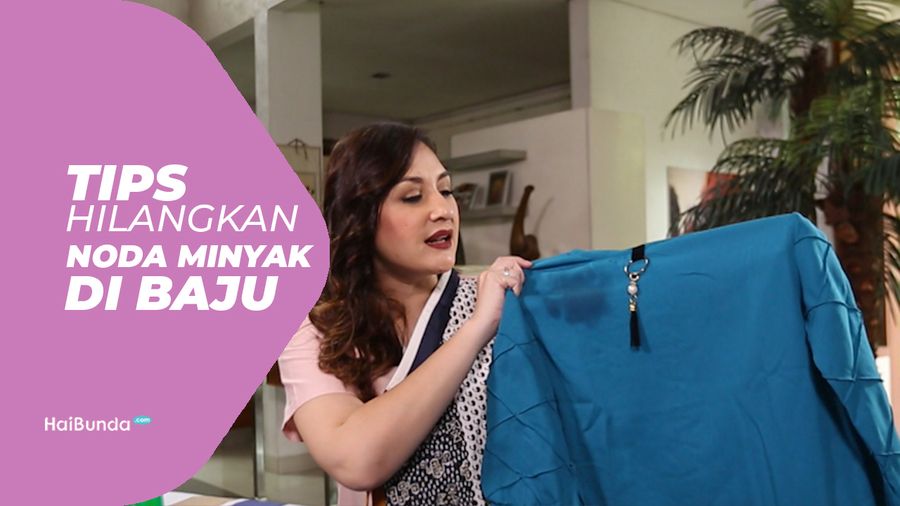 Tips Hilangkan Noda Minyak pada Baju