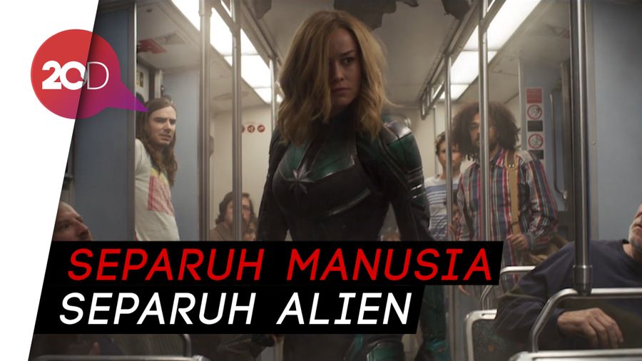 Asal Muasal Captain Marvel Kian Terang di Trailer Kedua