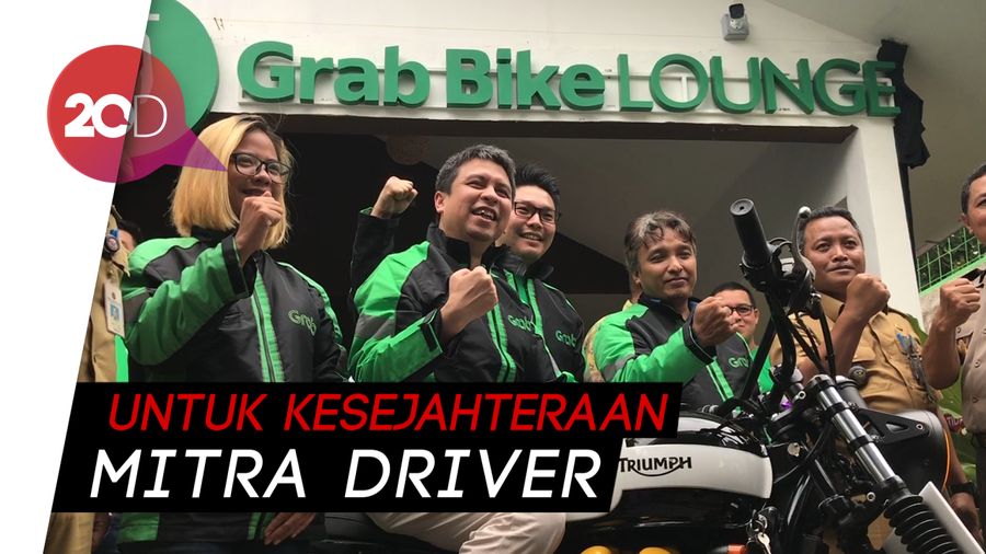 Grab Resmikan GrabBike Lounge di Kebayoran Lama