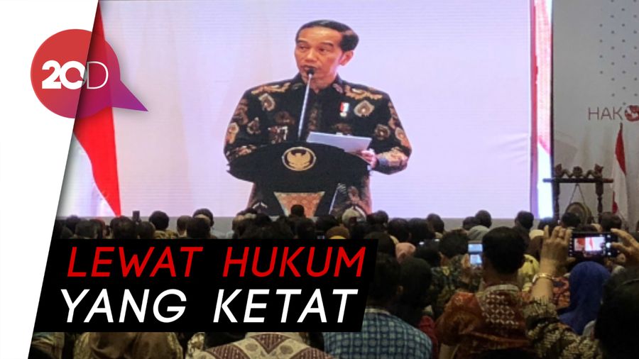 Hasrat Jokowi Membangun Bangsa Antikorupsi