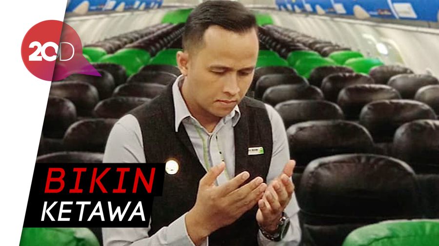 Viral! Pramugara Ini Kasih Pengumuman Kocak ke Penumpang