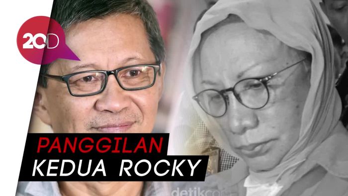 Rocky Gerung Diperiksa Polisi Terkait Kasus Ratna Sarumpaet