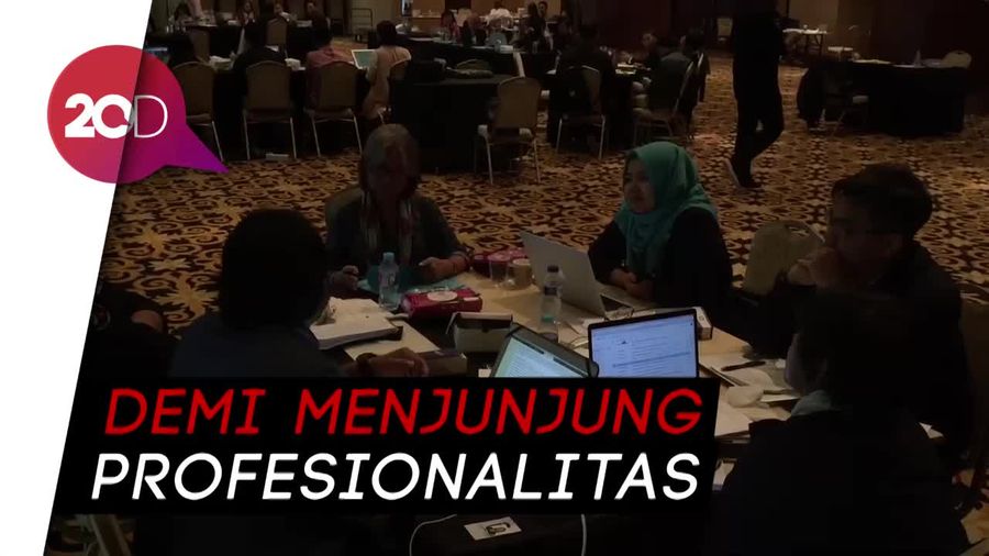Begini Suasana Pembekalan Kompetensi Wartawan detiknetwork