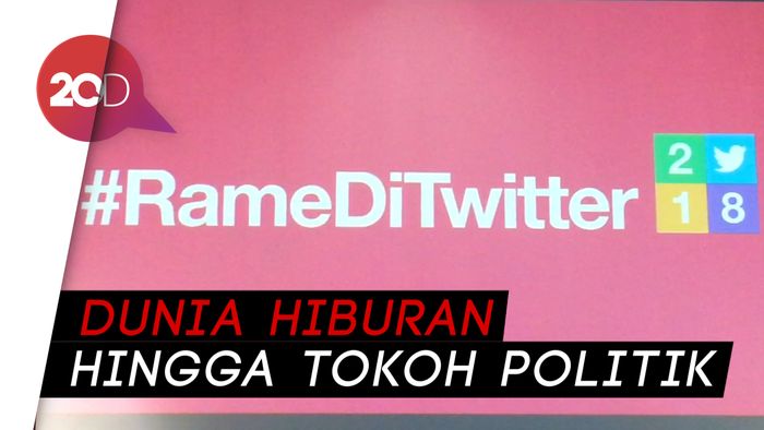 Deretan Akun dan Tagar Populer di Twitter Sepanjang 2018