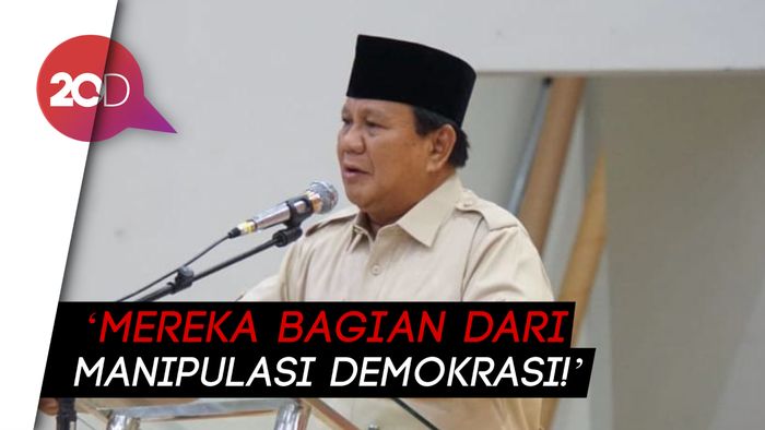 Prabowo Sindir Media soal Pemberitaan Reuni 212