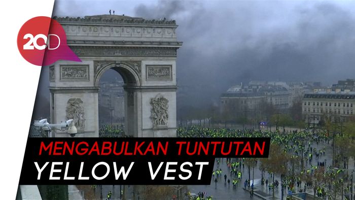  Redam Yellow Vest, Prancis Tunda Kenaikan BBM 