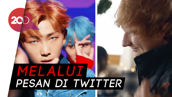 Sinyal-sinyal BTS Bakal Kolaborasi dengan Ed Sheeran