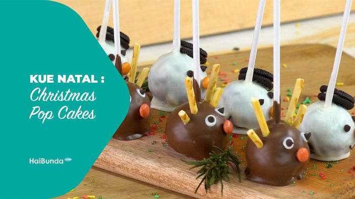 Kue Natal: Christmas Pop Cakes