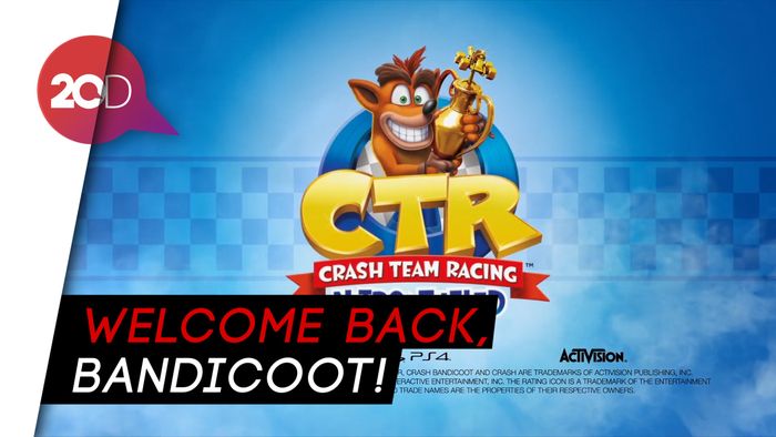 Goks! Crash Team Racing Bakal Hadir di PlayStation 4