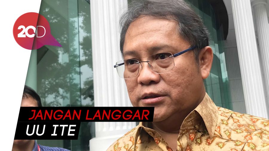 Habib Bahar Tersangka, Ini Nasihat Menkominfo untuk Masyarakat