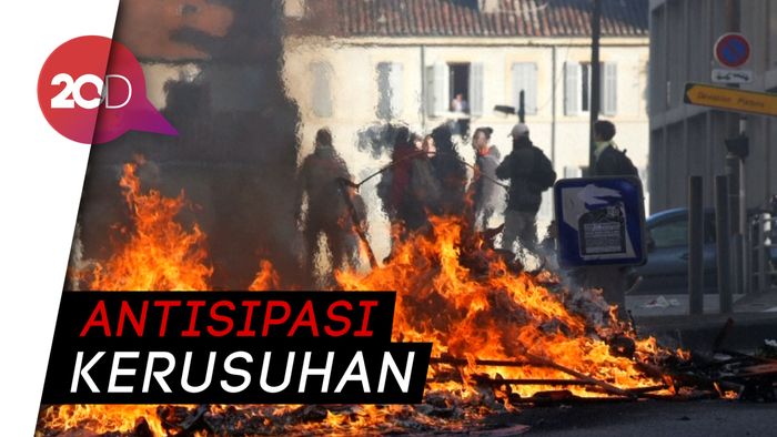 Prancis Siapkan 89.000 Pasukan Hadapi Demonstrasi Besar-besaran