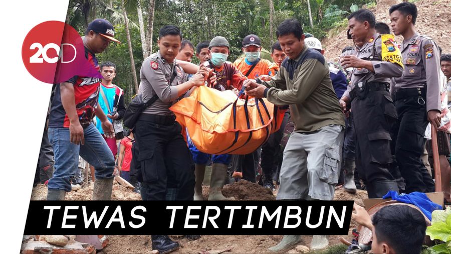 Banjir dan Longsor Terjang Pacitan, 4 Warga Tewas