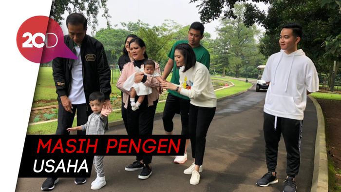 Jokowi Akui Kedua Anaknya Belum Tertarik Politik