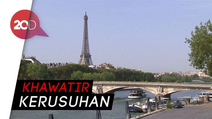 Menara Eiffel Ditutup karena Ada Demo di Paris