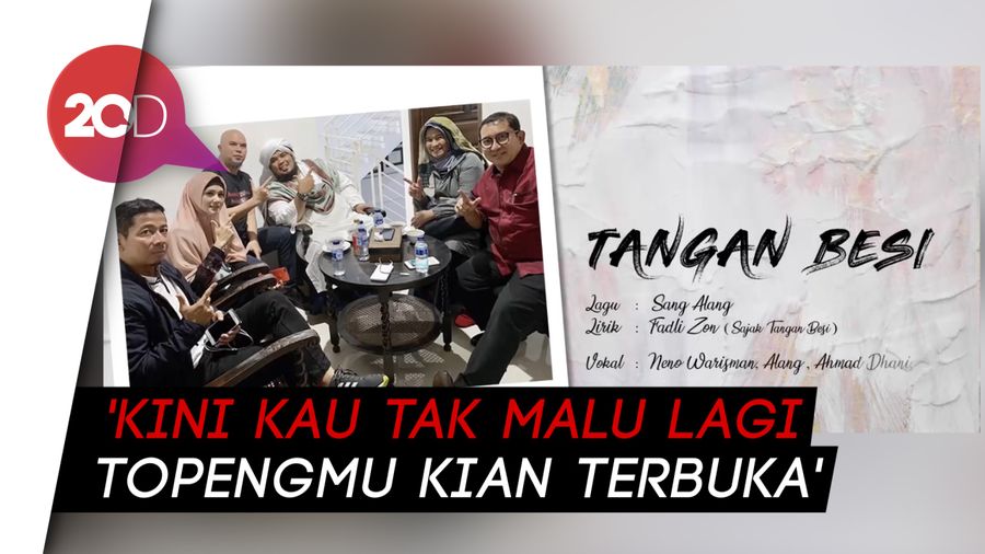 Usai Sontoloyo, Kini Fadli Zon Cs Dendangkan Lagu Tangan Besi