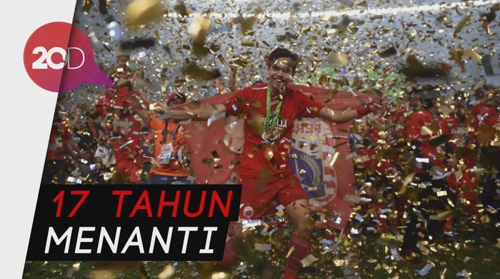 Senyum Bahagia Anies dan Bepe Persija Juara