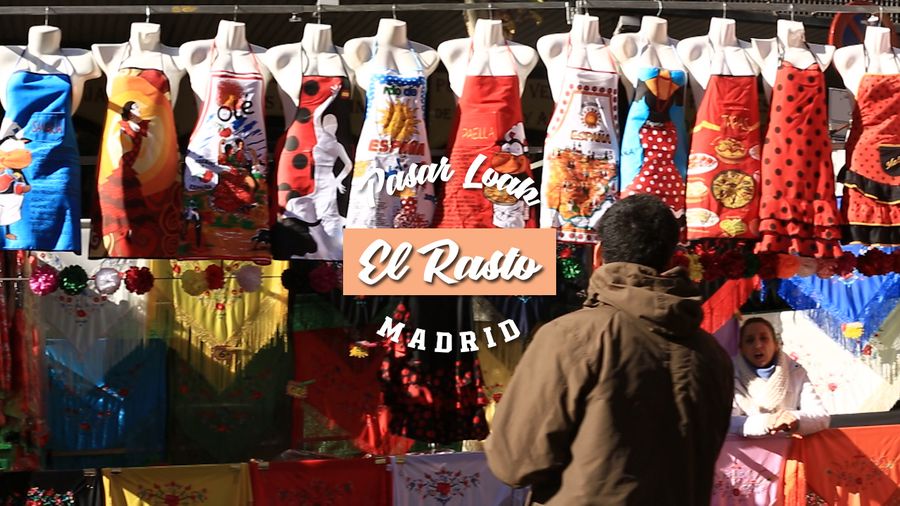Berkunjung ke Pasar Loak El Rastro Madrid