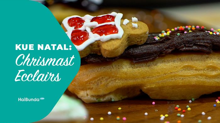 Kue Natal: Chrismast Ecclairs
