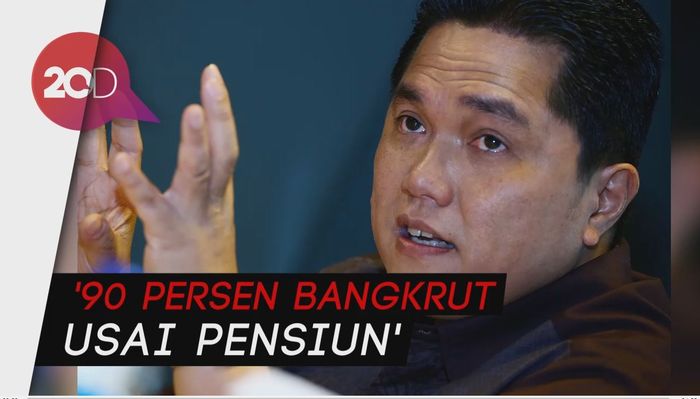 Banyak Atlet Bangkrut, Erick Thohir Ingatkan Pentingnya Nabung